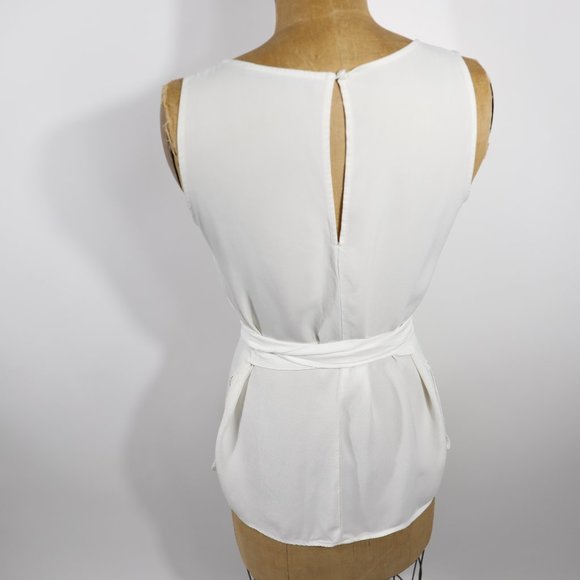 ZARA BASICS - White blouse short sleeve - Picture 3 of 5